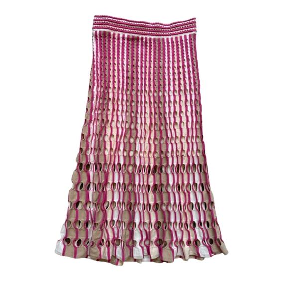 Jonathan Simkhai Tiana Cut-Out Knitted Top & Jax/Larken Midi Skirt SET - Picture 14 of 14